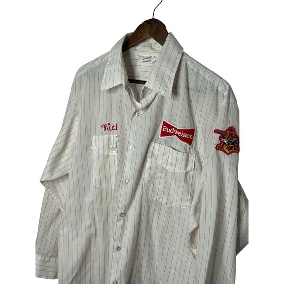 Vintage Budweiser Uniform Shirt - Picture 3 of 3